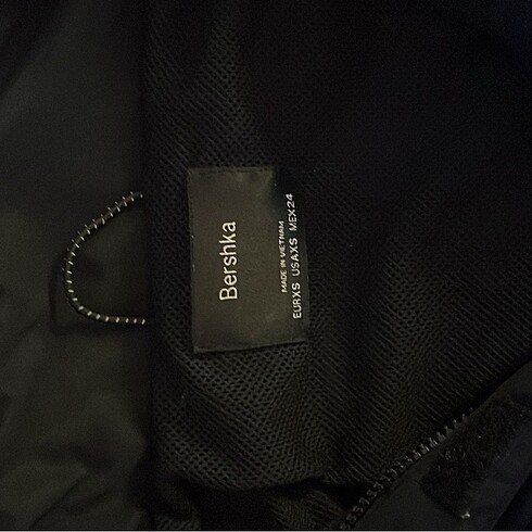 xs Beden Bershka mont ceket