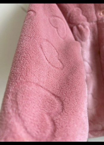 LC Waikiki Düğmeli Pembe Kız Çocuk Ceket