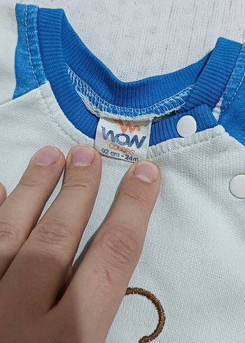 Mavi Erkek Bebek Uzun Kollu Takım - Görsel 3