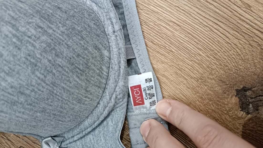 Gri ve Lacivert Rahat Sütyen Seti - Görsel 5