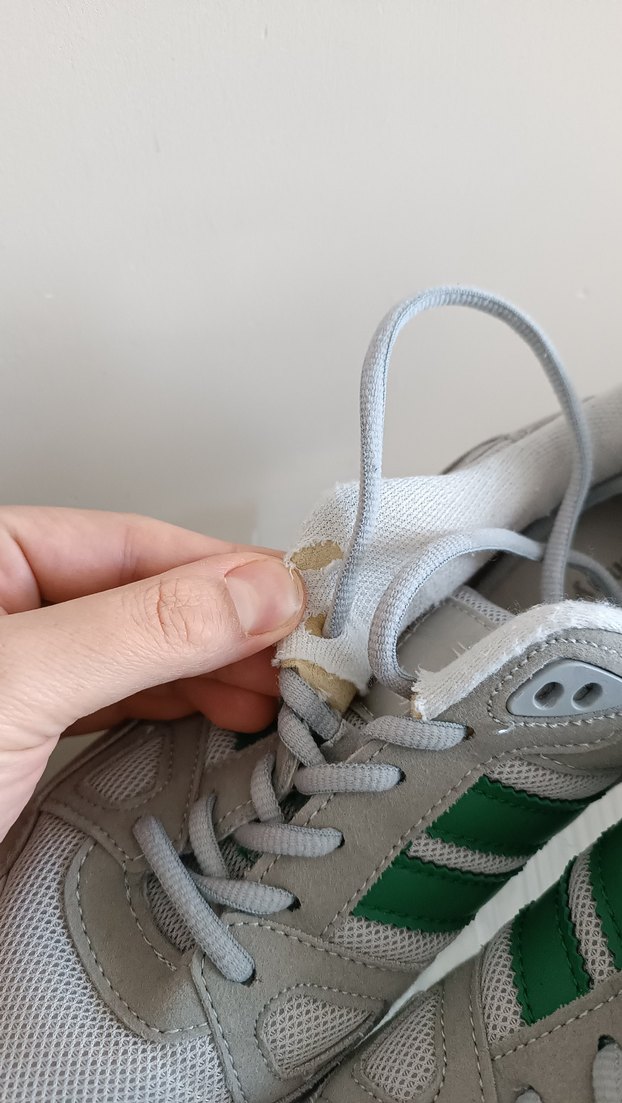 Yeşil Şeritli Gri Kadın Spor Ayakkabı - Görsel 2