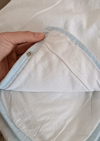 Beyaz Bebek Slingi Nakışlı JUMPINS - Görsel 2