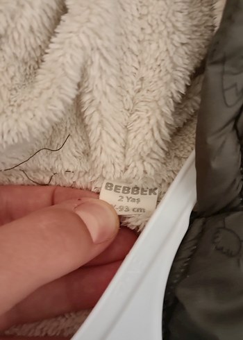 Haki  Fermuarlı Erkek Bebek Kayak Tulumu - Görsel 6