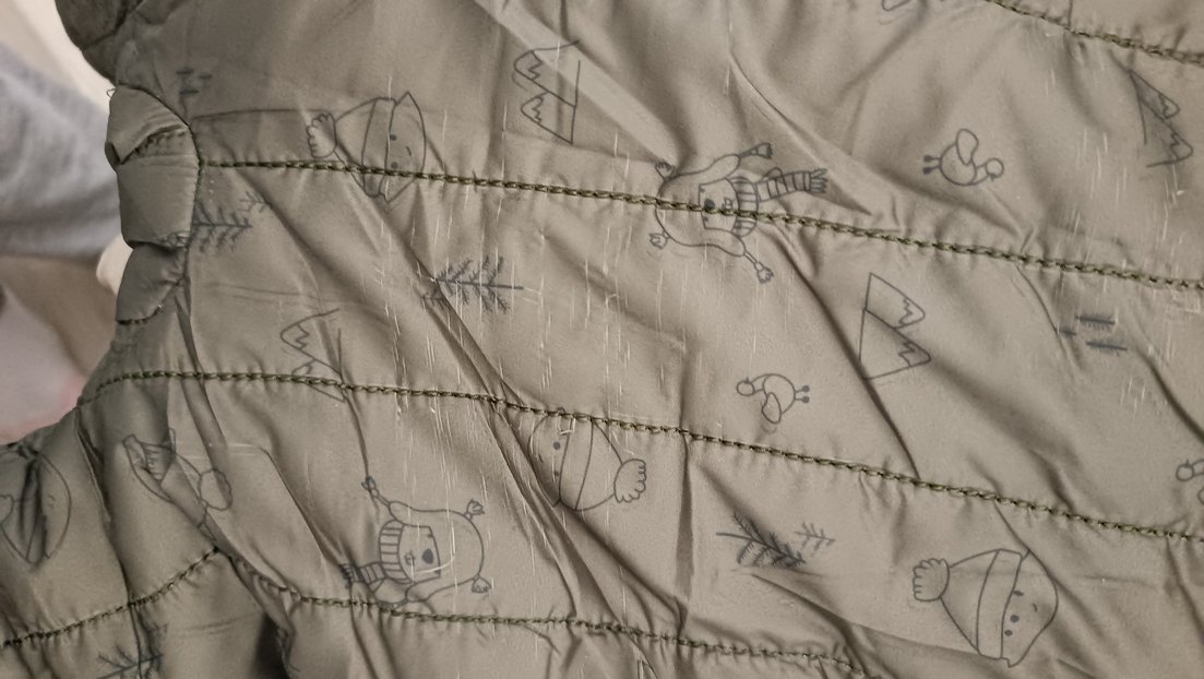 Haki  Fermuarlı Erkek Bebek Kayak Tulumu - Görsel 5