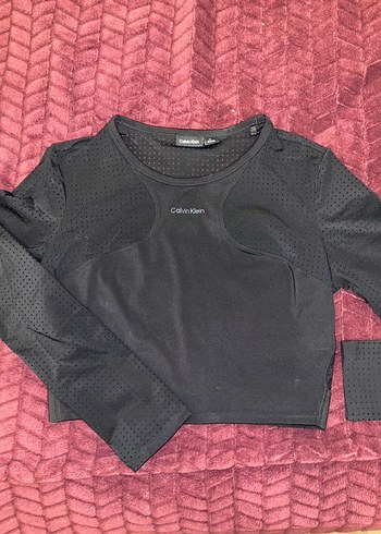 Calvin Klein Siyah Spor Ust