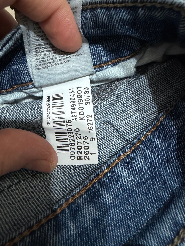 Kadın Mavi Normal Boy Denim Jean - Görsel 2