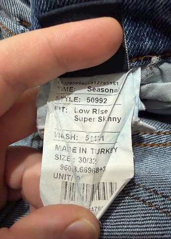 Erkek kot pantolon - Görsel 2