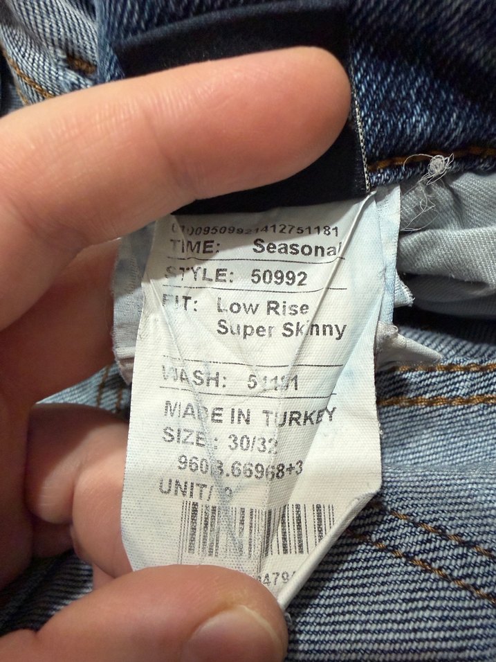 Erkek kot pantolon - Görsel 2