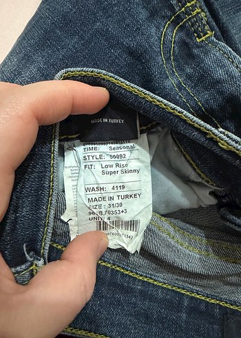 Erkek denim pantolon - Görsel 2