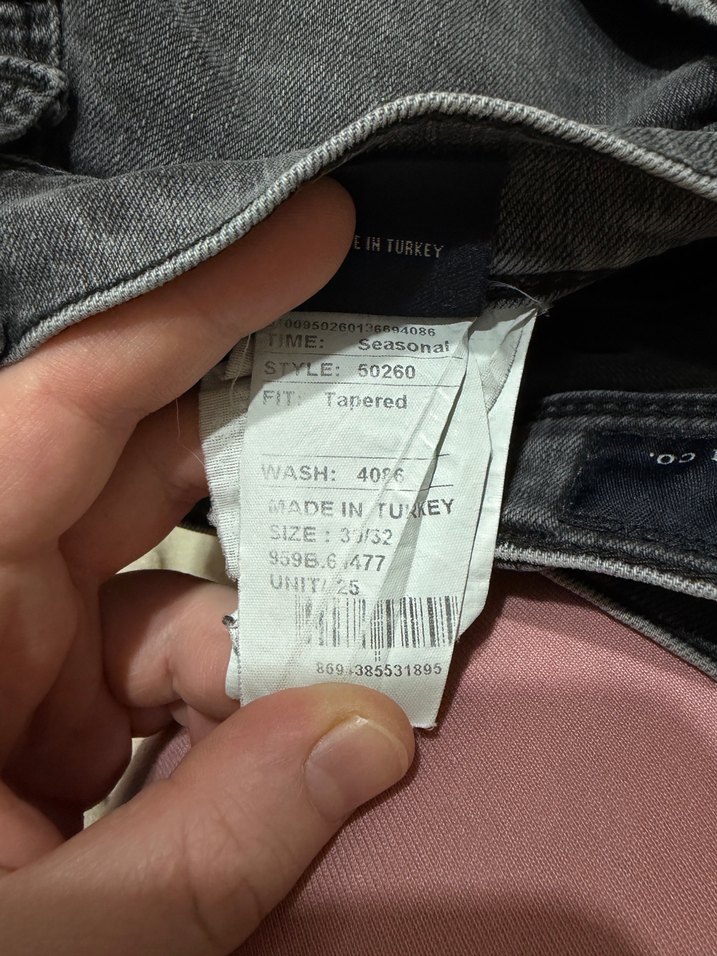 Erkek kot pantolon - Görsel 3