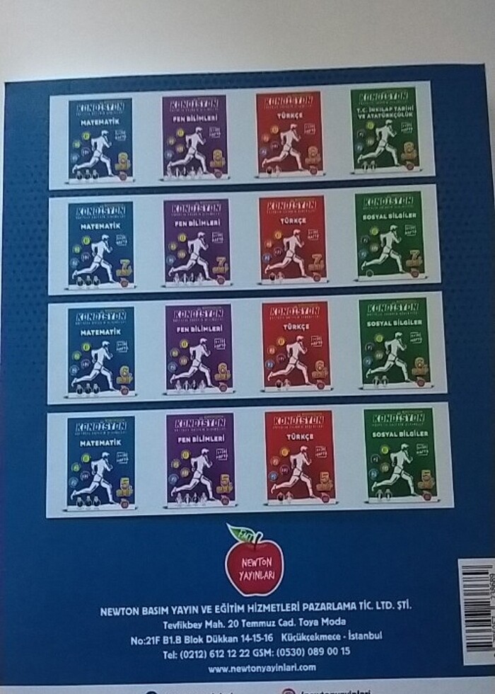 Kondisyon 6 sınıf matematik kitabı - Görsel 2