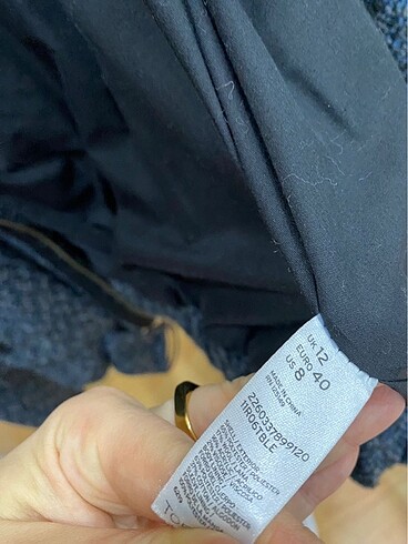 l Beden mavi Renk Topshop mont