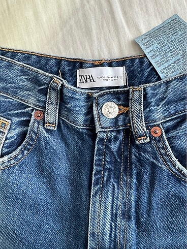 34 Beden lacivert Renk Zara pantolon