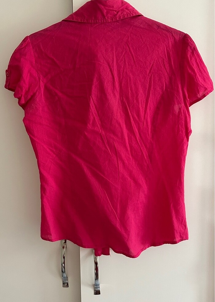 Pembe gömlek - Görsel 3