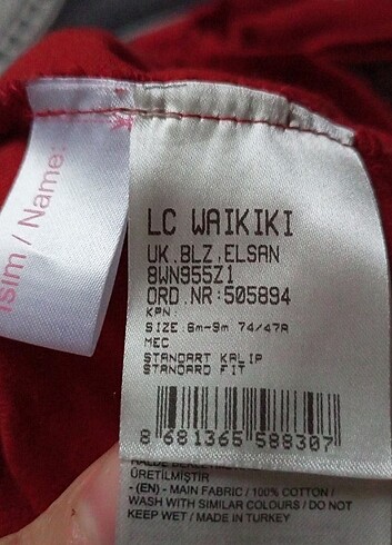 LC Waikiki Bebek gömlek