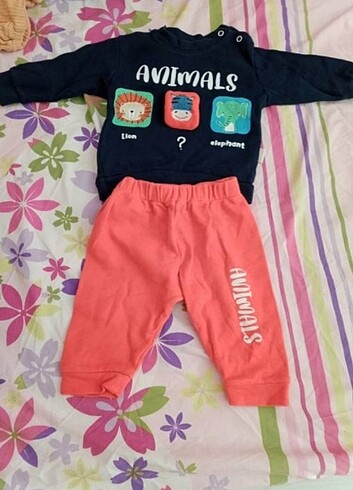 Diğer 9 12 Ay Erkek Bebek pijama takımı ve pijama