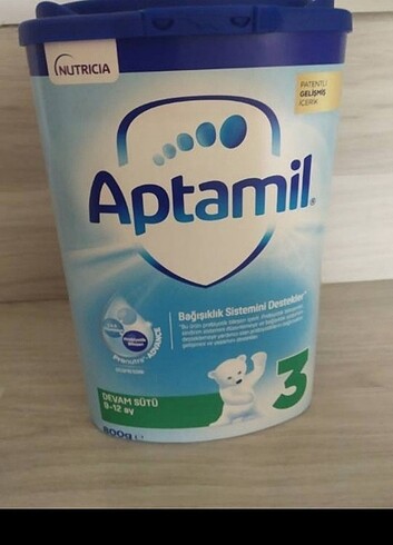 Aptamil 3 devam sütü 800 Gr 9 12 ay 