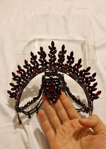 Kına Tacı Bordo - Görsel 5