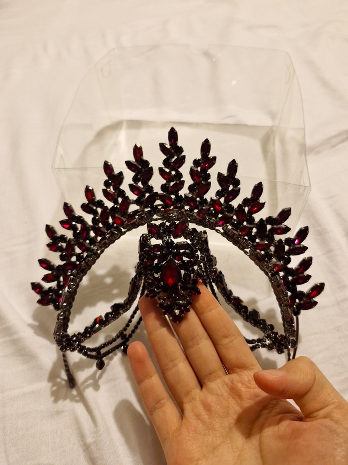 Kına Tacı Bordo - Görsel 5