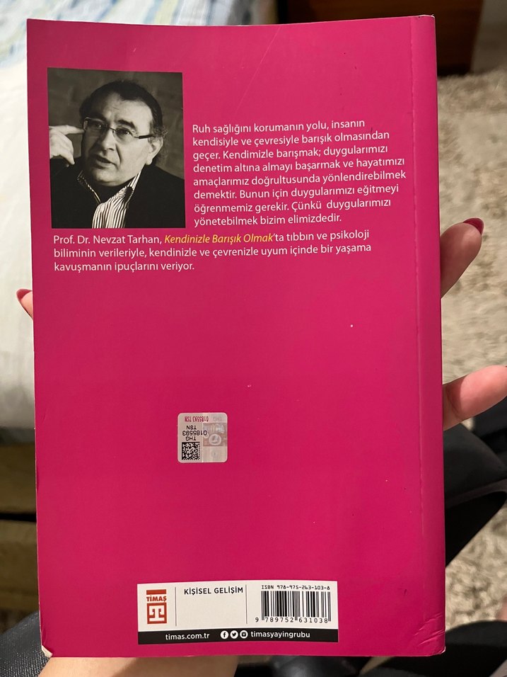 Kendinizle Barışık Olmak - Nevzat Tarhan - Görsel 2