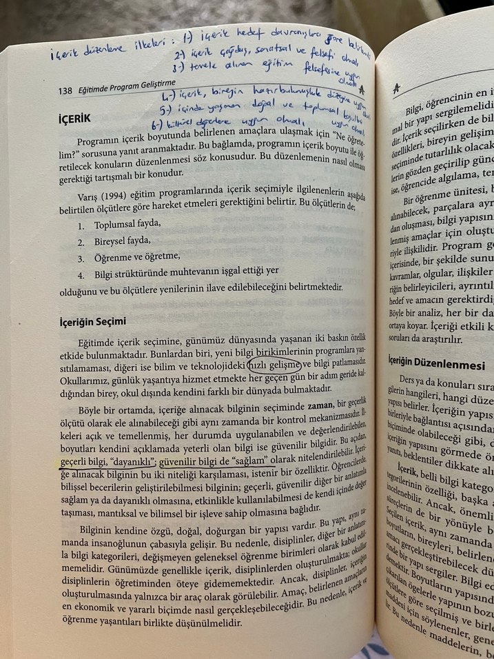 Eğitimde Program Geliştirme - Kuramdan Uygulamaya - Görsel 5