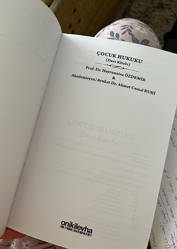 Çocuk Hukuku Ders Kitabı - Prof. Dr. Hayrunnisa Özdemir - Görsel 3