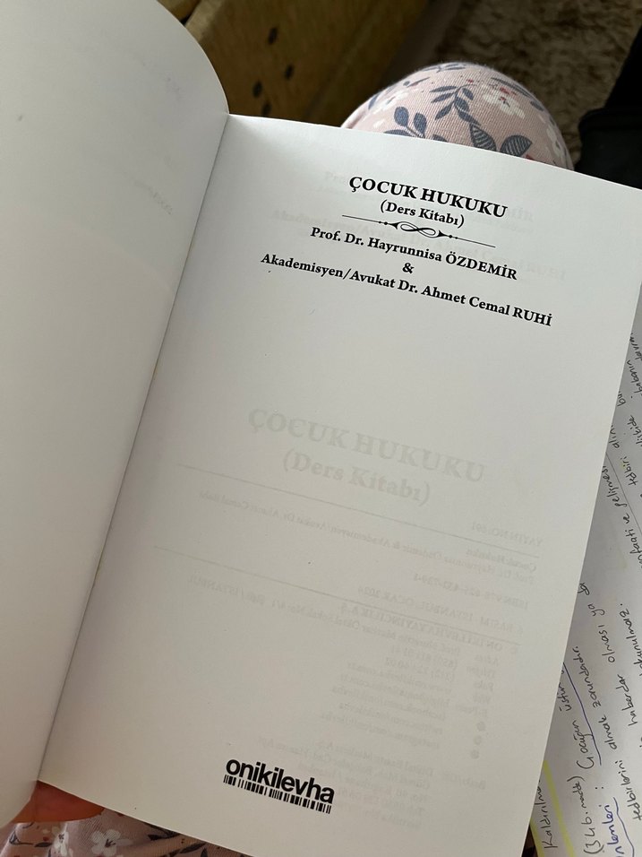 Çocuk Hukuku Ders Kitabı - Prof. Dr. Hayrunnisa Özdemir - Görsel 3