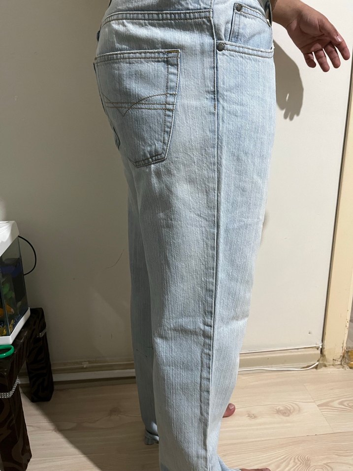 Açık Mavi Regular Fit Jean - Görsel 2