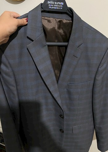 Ekose Desenli Erkek Takım Elbise - Görsel 2