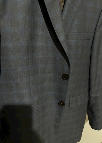 Ekose Desenli Erkek Takım Elbise - Görsel 3