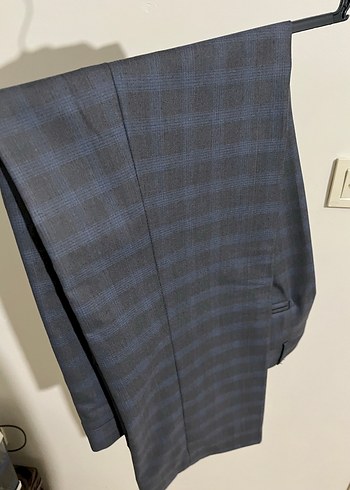 Ekose Desenli Erkek Takım Elbise - Görsel 5