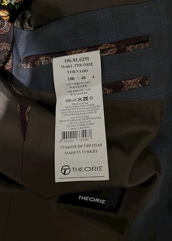 Ekose Desenli Erkek Takım Elbise - Görsel 9