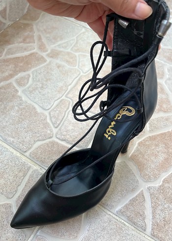 Siyah Stiletto - Görsel 6
