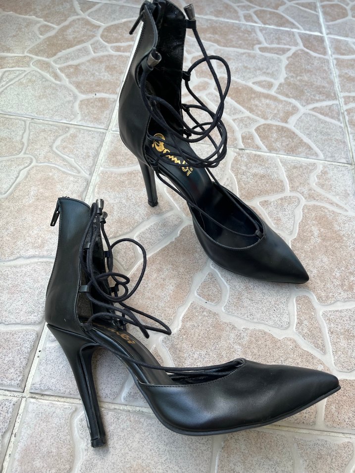 Siyah Stiletto - Görsel 2