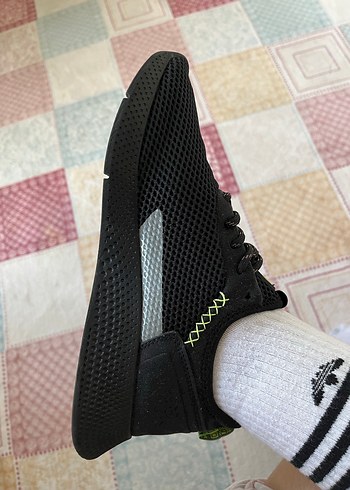 Erkek Siyah Bağcıklı Spor Ayakkabı - Görsel 5