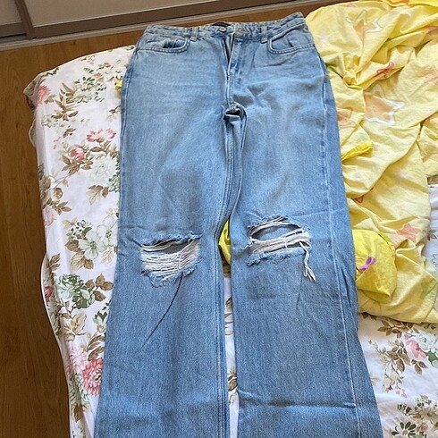 TRENDYOL HİÇ GİYİLMEDİ WIDE LEG Jean