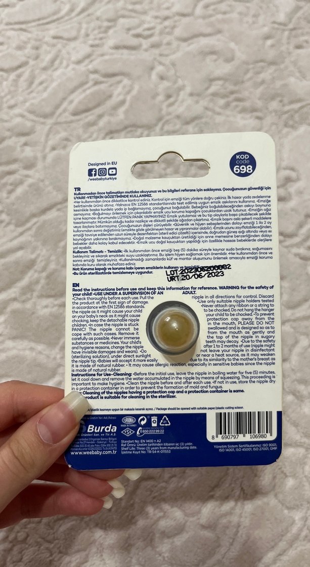 wee baby Kauçuk enzik no 1 - Görsel 2