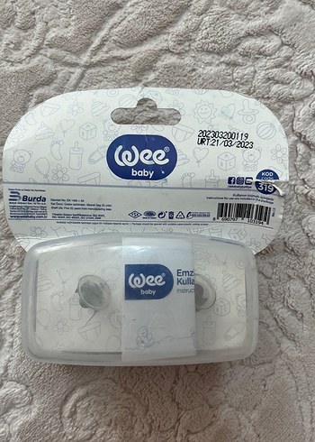 Wee Baby Pastel Sevimli Hayvanlar Emzik Seti - Görsel 2