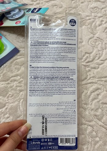 Wee Baby Enjektörlü Burun Temizleyici Yedek Uçlu - Görsel 2