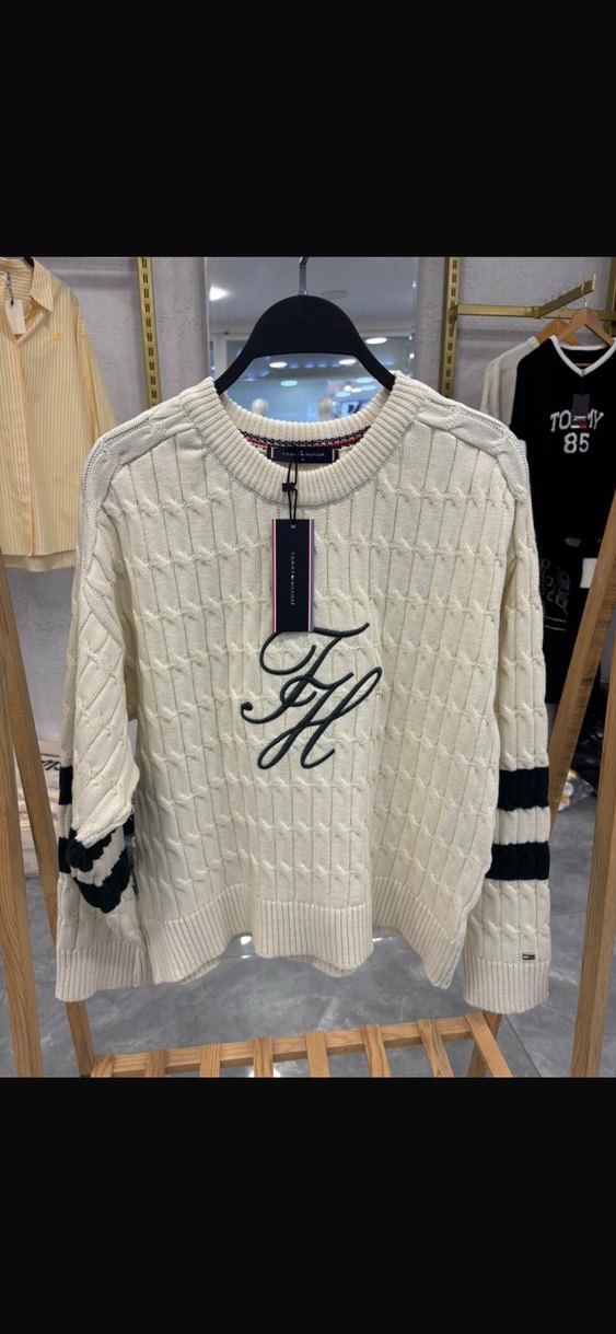 Tommy hilfiger Kadın triko kazak s m l - Görsel 4