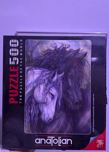 Anaolian Mor Atlar Puzzle 500 Parça - Görsel 2