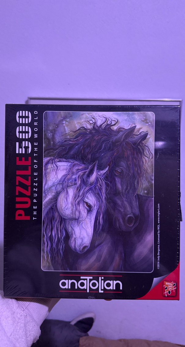 Anaolian Mor Atlar Puzzle 500 Parça - Görsel 2