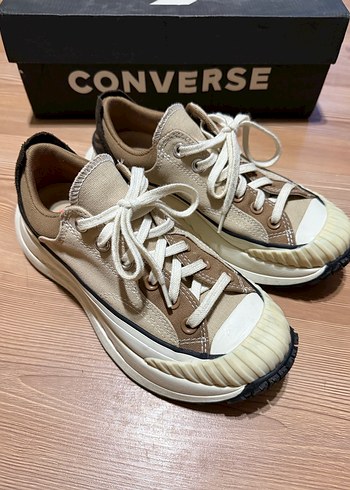 Bej Converse Kadın Spor Ayakkabı - Görsel 3