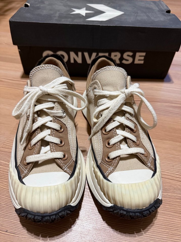 Bej Converse Kadın Spor Ayakkabı - Görsel 2