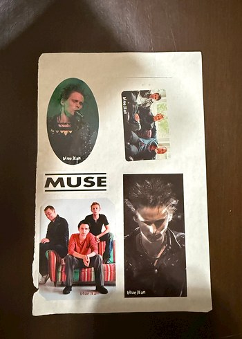 Muse Müzik Dergisi - Blue Jean Özel Sayısı Sticker - Görsel 2