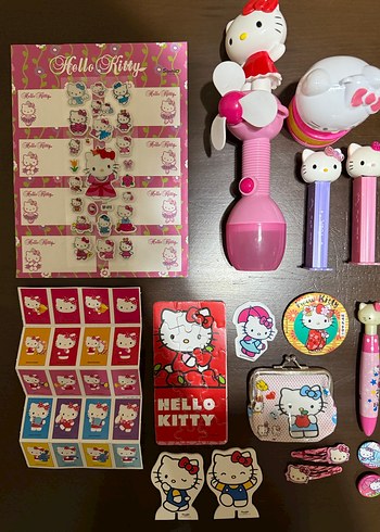 Renkli Hello Kitty Kız Aksesuar Seti - Görsel 2