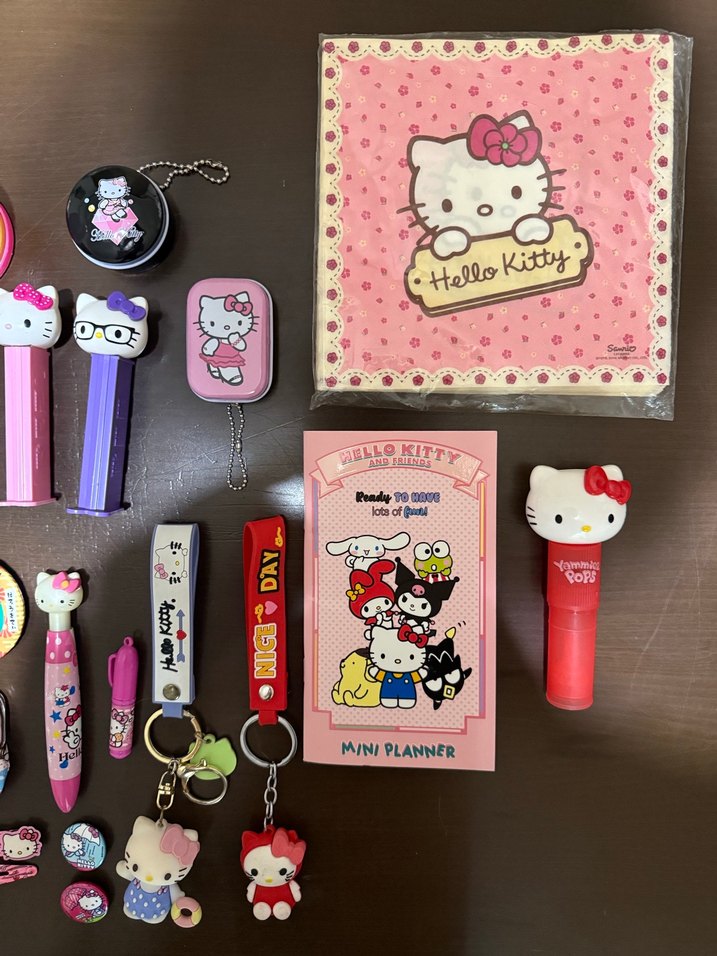 Renkli Hello Kitty Kız Aksesuar Seti - Görsel 4