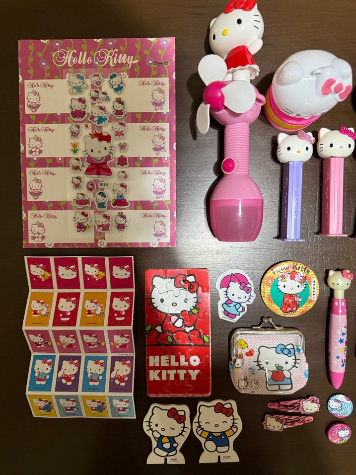 Renkli Hello Kitty Kız Aksesuar Seti - Görsel 2
