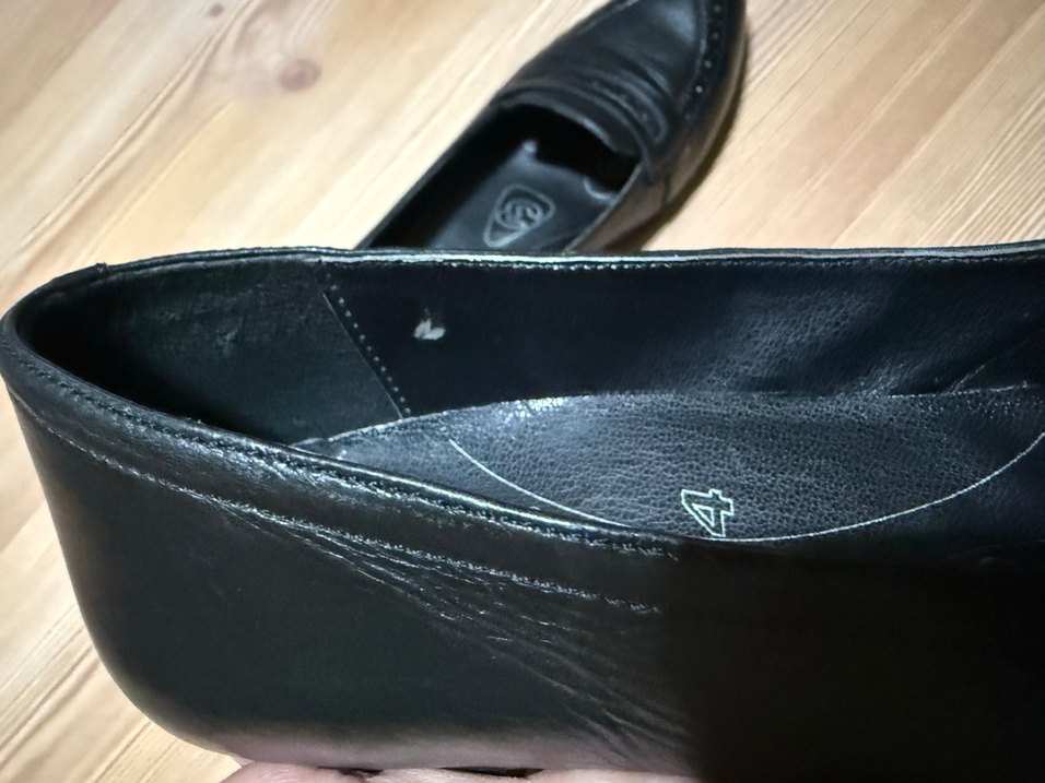 Siyah Kadın Klasik Topuklu Babet Polaris - Görsel 4