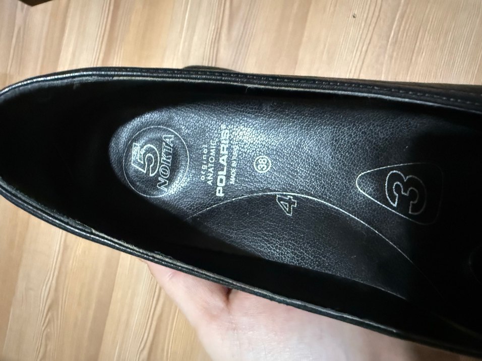 Siyah Kadın Klasik Topuklu Babet Polaris - Görsel 3